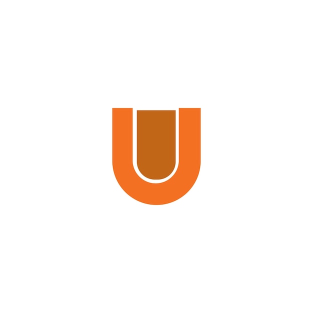 Letter u logo design