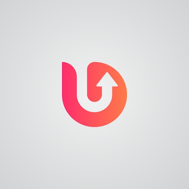 Letter U Logo Template Illustration Design