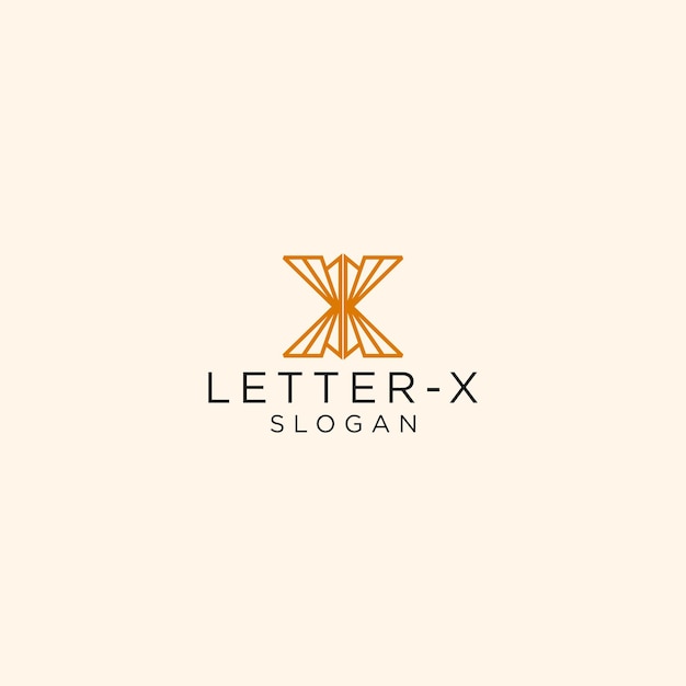 Letter X logo icon design