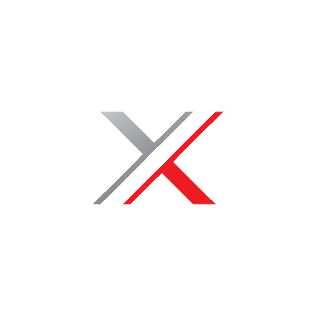 Letter X logo vector design template Business logo symbol