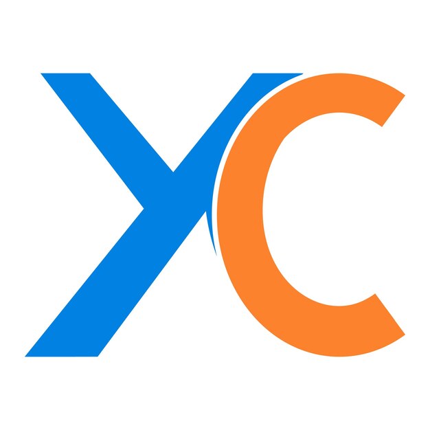 letter yc logo vector illustration design