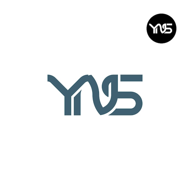 Letter YNS Monogram Logo Design