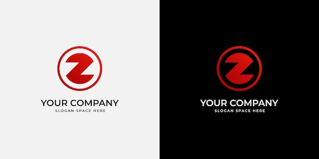 Letter z logo design template