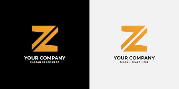 Letter z logo design template