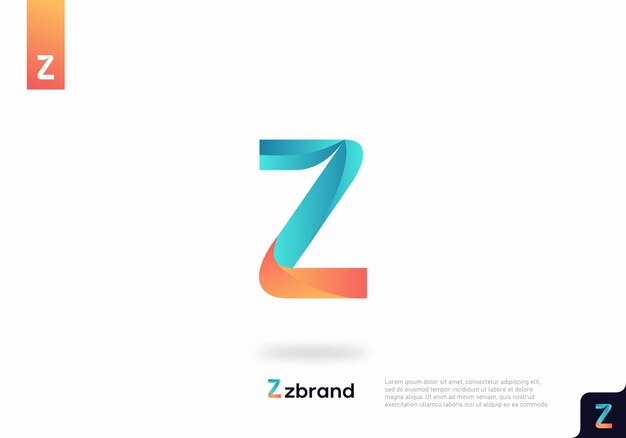 Letter Z logo icon design template elements