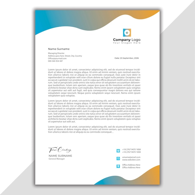 Letterhead Design 20