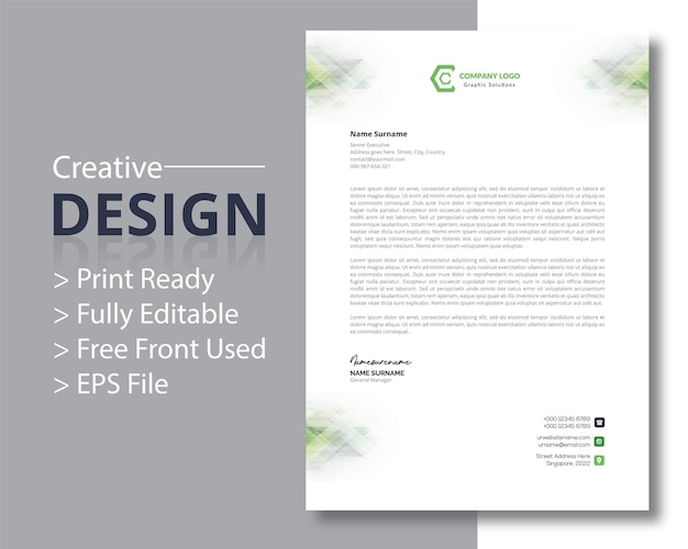 Letterhead Design