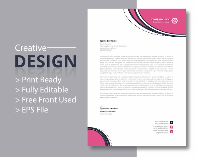 Letterhead Design