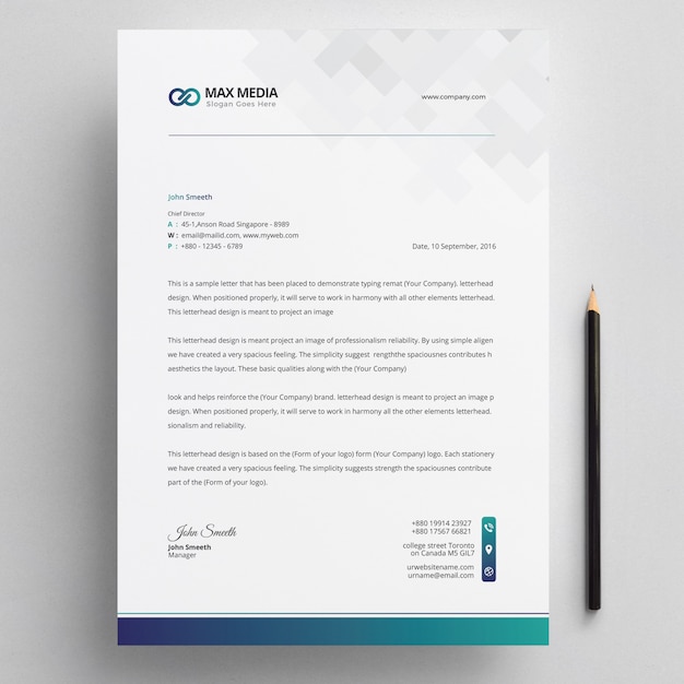 letterhead