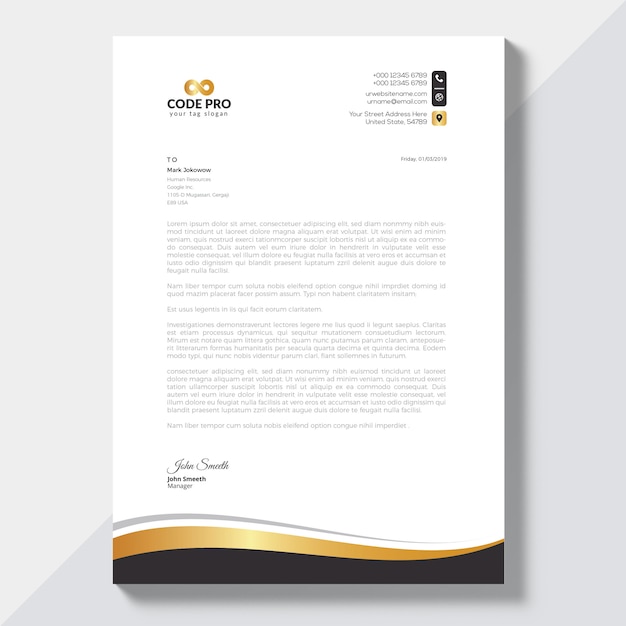 letterhead