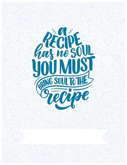 Lettering quotes illustration