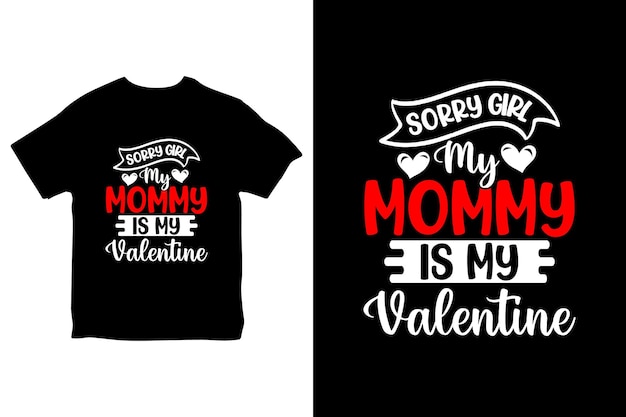 lettering for valentines day T-shirt