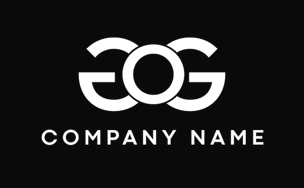 Letters GOG Monogram Logo Design Template