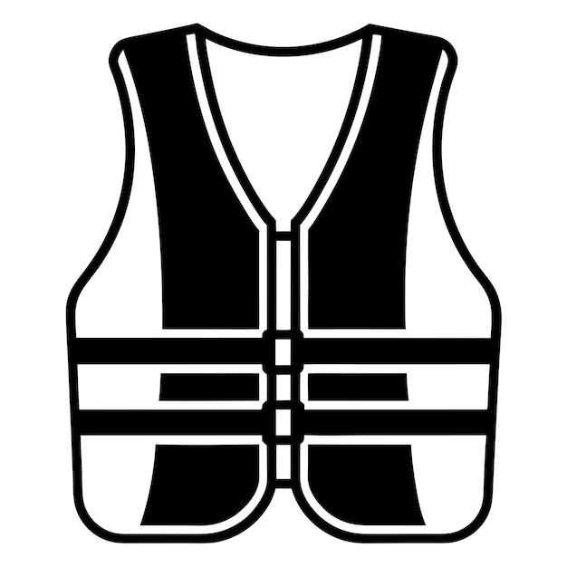 Vector life jacket illustration