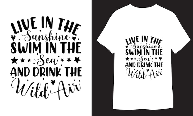 Life would be tragic if it weren't funny Motivational Typography lettering for TShirt Design