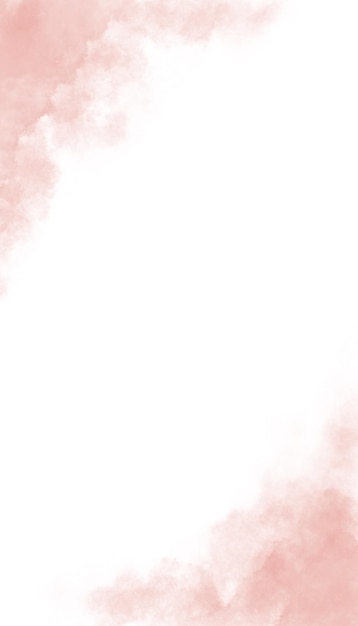 light background with watercolor pastel pink stains