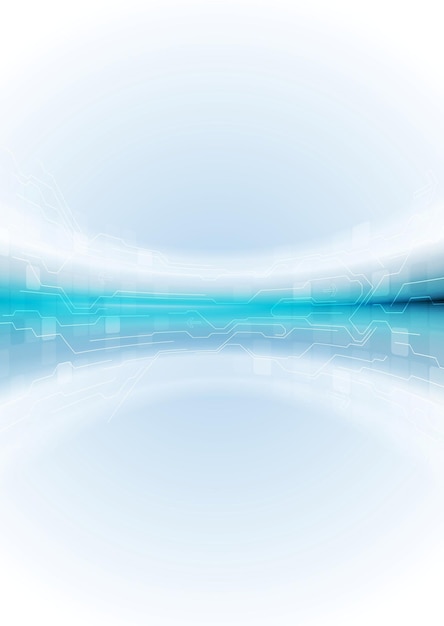 Light blue abstract tech background. Vector design