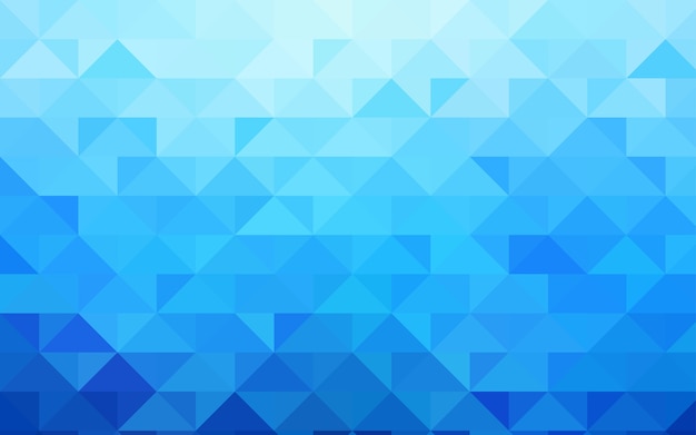 Light BLUE vector polygonal template