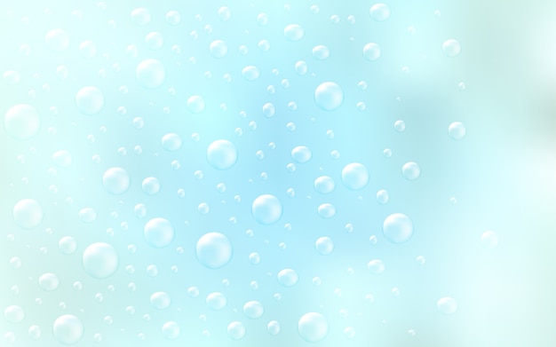 Light BLUE vector template with circles