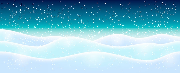 Light blue white sparkling snowflakes. Winter holiday illustration