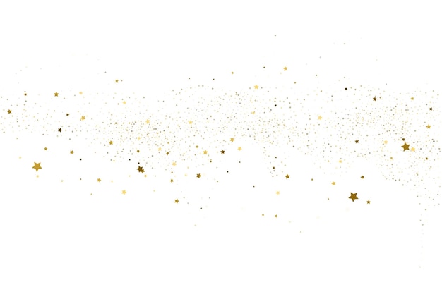 Light gold and light silver glitter confetti background