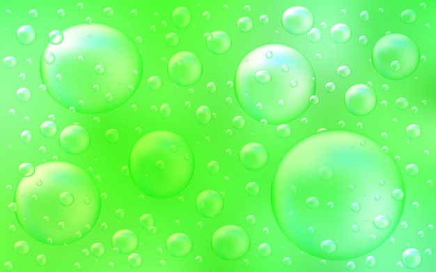 Light Green vector background with dots