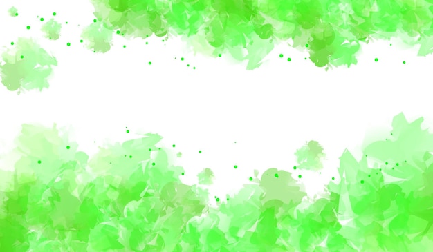 light green watercolor abstract background vector design