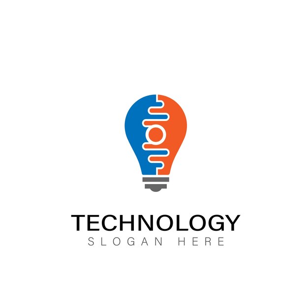 Light logo technology symbol icon