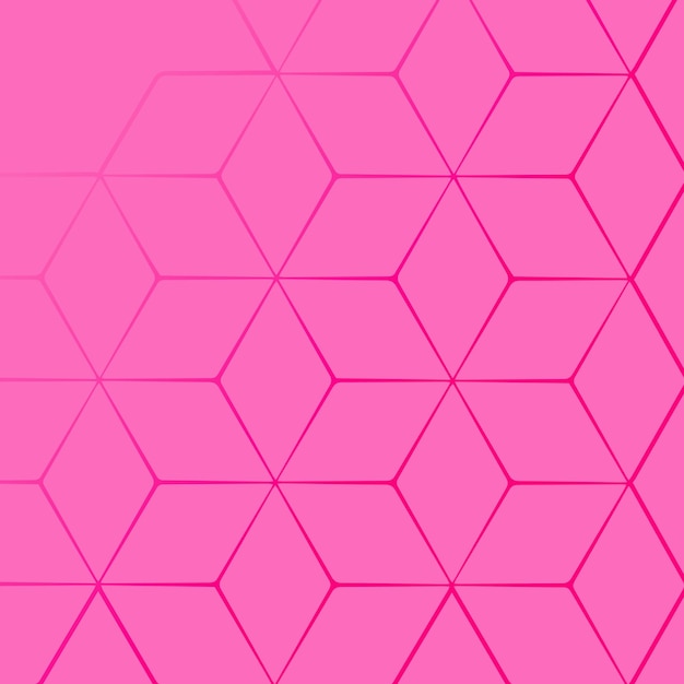 Vector light pink geometric pattern background