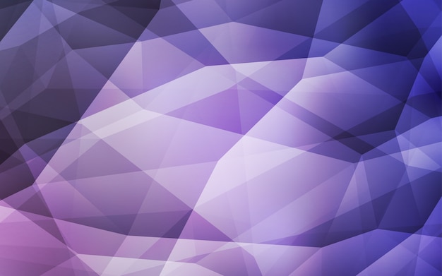 Light Purple vector abstract polygonal background.