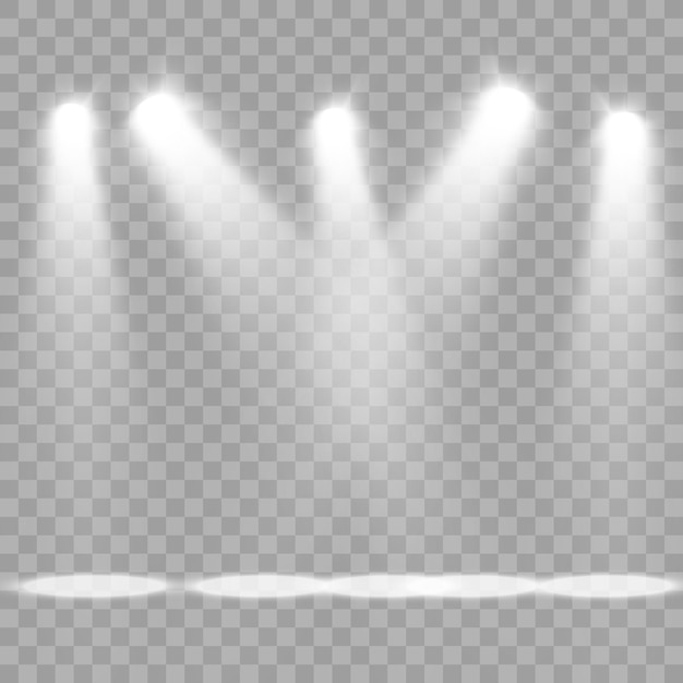 Light sources concert lighting spotlights Concert spotlight with ray illuminated spotlights