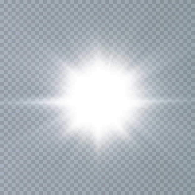 Light star white png Light sun white png Light flash white png vector illustrator