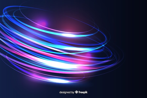 Light trail background