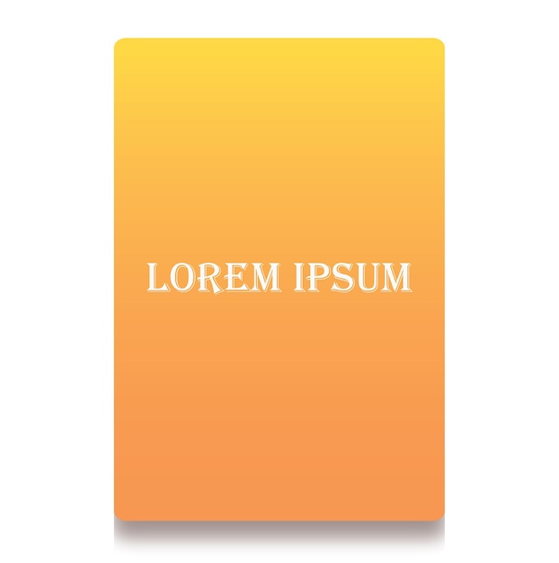 light yellow brochure poster gradient web page design template ambient color background