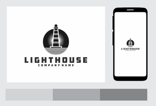 lighthouse logo design