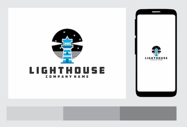 lighthouse logo design