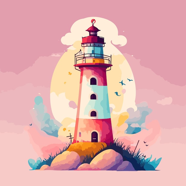 A lighthouse mashup with cross