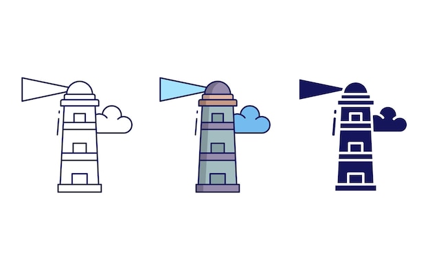 Lighthouse vector icon