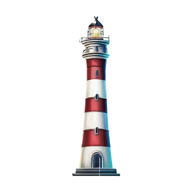 lighthouse vector illustration