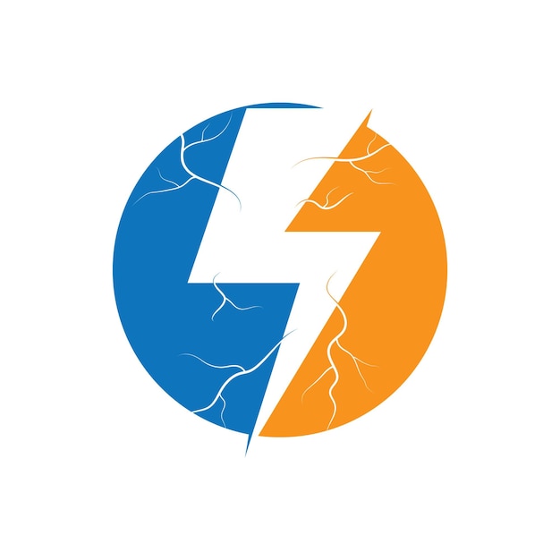 Lightning Electric Icon Vector Illustration