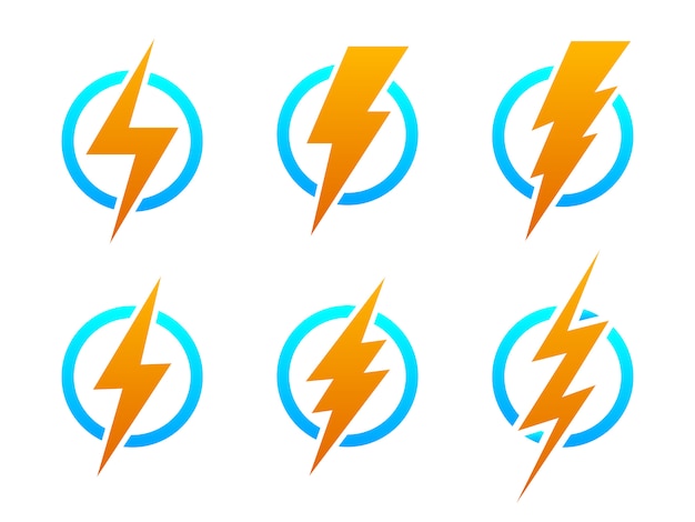 Lightning icons - 