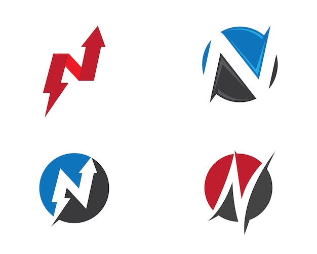 Lightning Logo Template vector icon illustration design