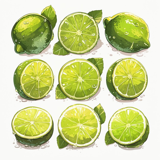 Limes in traditional designs