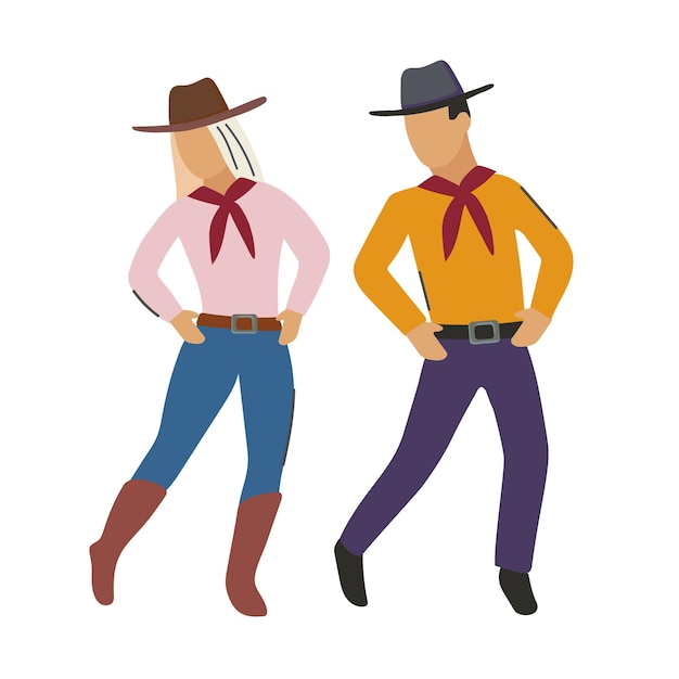 Vector line dancing icon clipart avatar logtotype isolated vector illustration