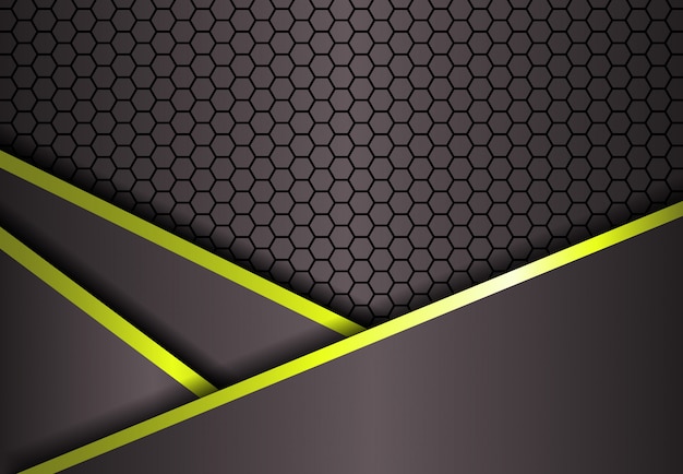 Line Hexagon gradient background