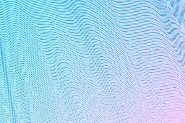 Line wave particles abstract for business background with copy space.