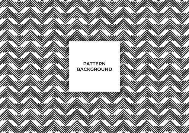 Vector line zig zag seamless pattern background vector design