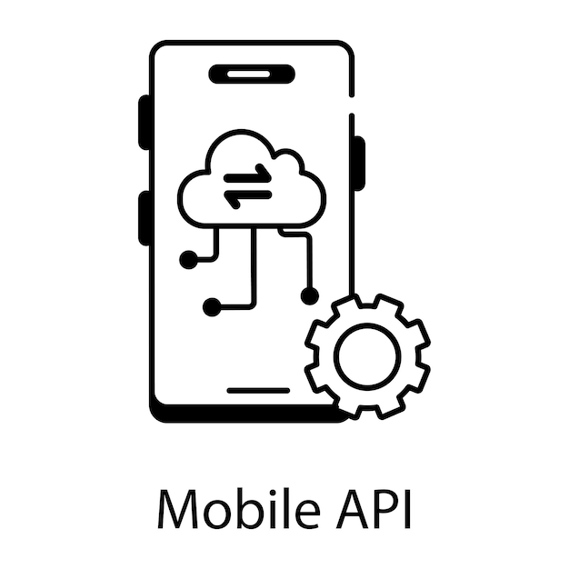 Linear Style Web Programming Icon