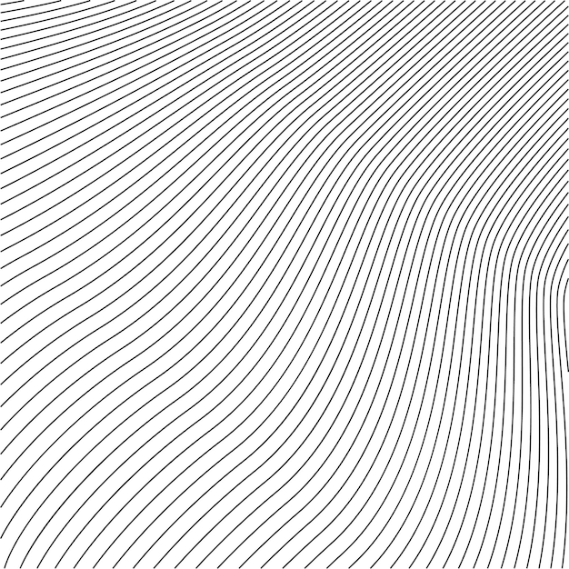 Lines on a white background