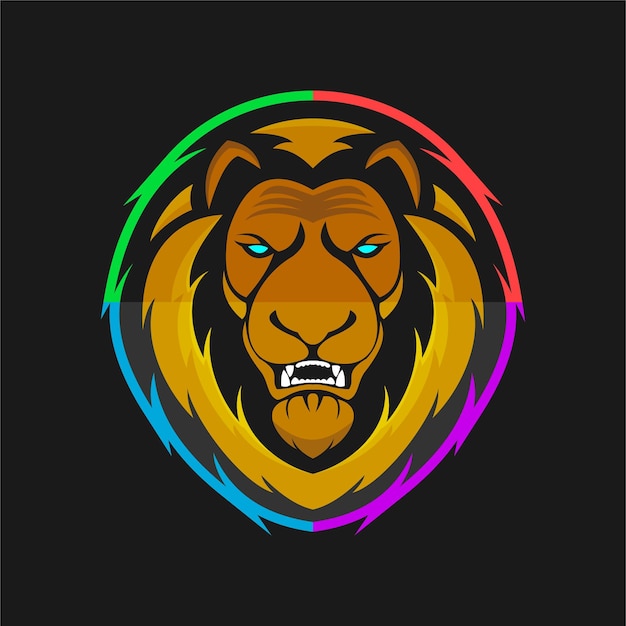 lion animal vector